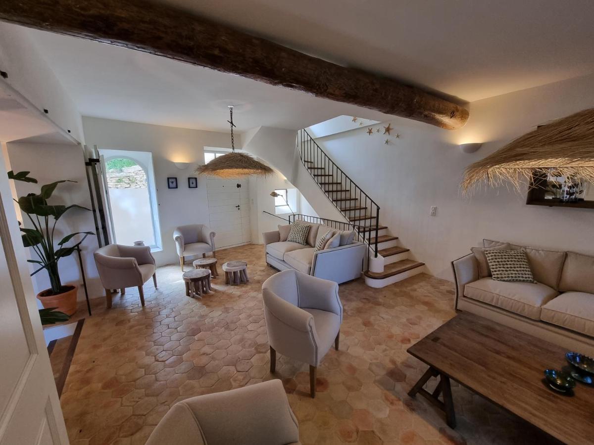 Maison Au Centre Du Village De Gordes Avec Vue Incroyable Εξωτερικό φωτογραφία